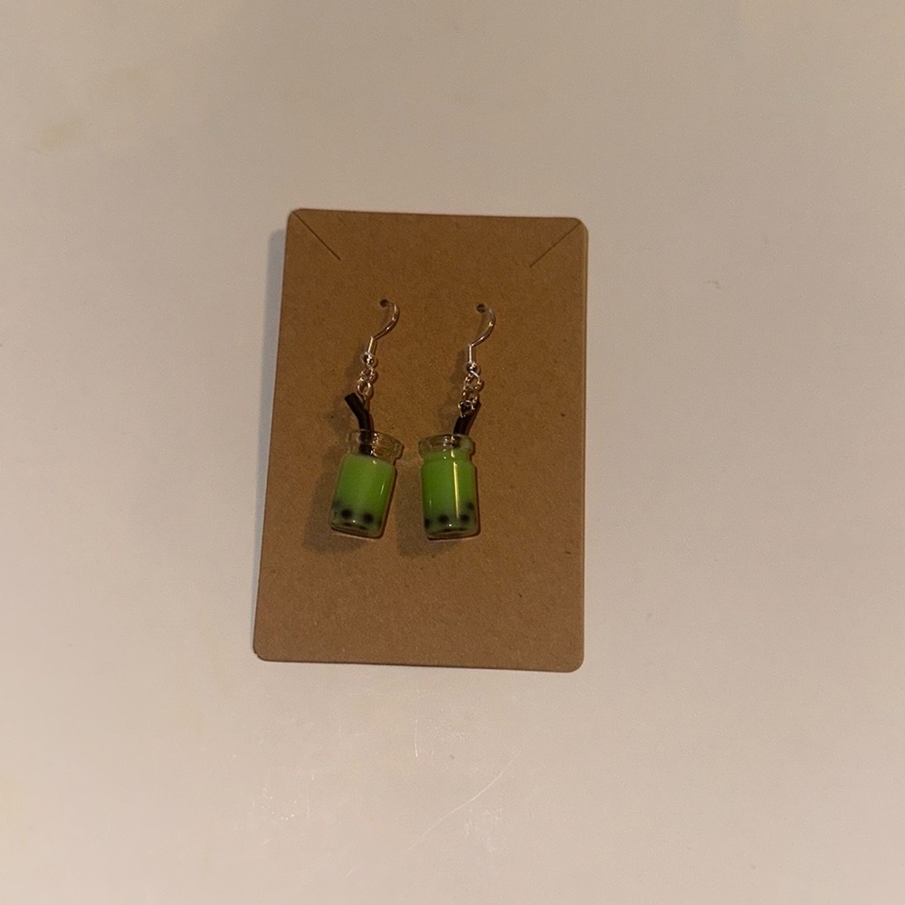 Boba Tea Earrings